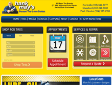 Tablet Screenshot of hankmays.com